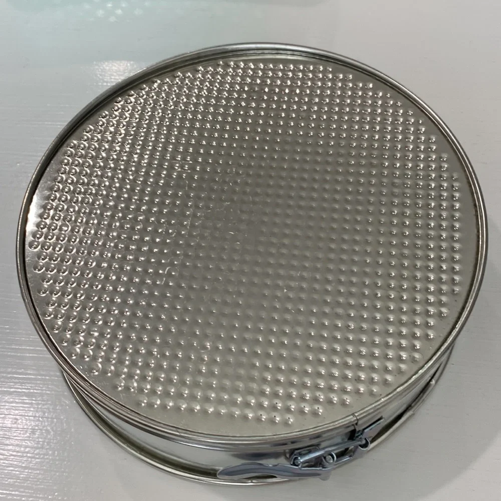 10” Springform Silver Tone Pan